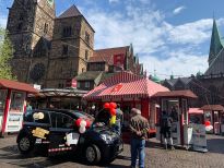 Verlängerung der Bürgerpark-Tombola in der Bremer Innenstadt