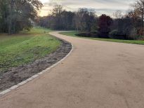 Renovierter Weg von der Melchersbrücke zum Minigolf Platz 