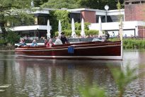 Linienfahrt der MS MARIE durch den Bremer Bürgerpark