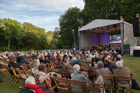 Kaffeehaus-Orchester beim Openair im Bremer Bürgerpark