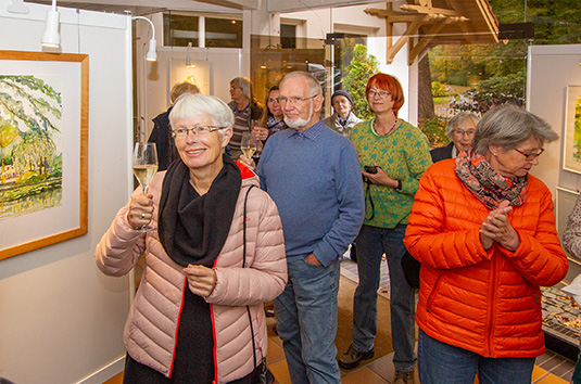 Impressionen von der Ausstellungseröffnung 