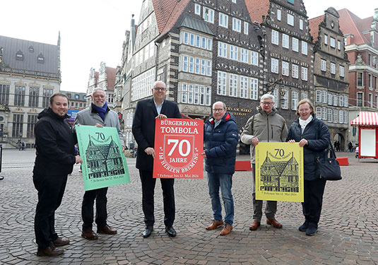 Ankündigung der 70. Bürgerpark-Tombola